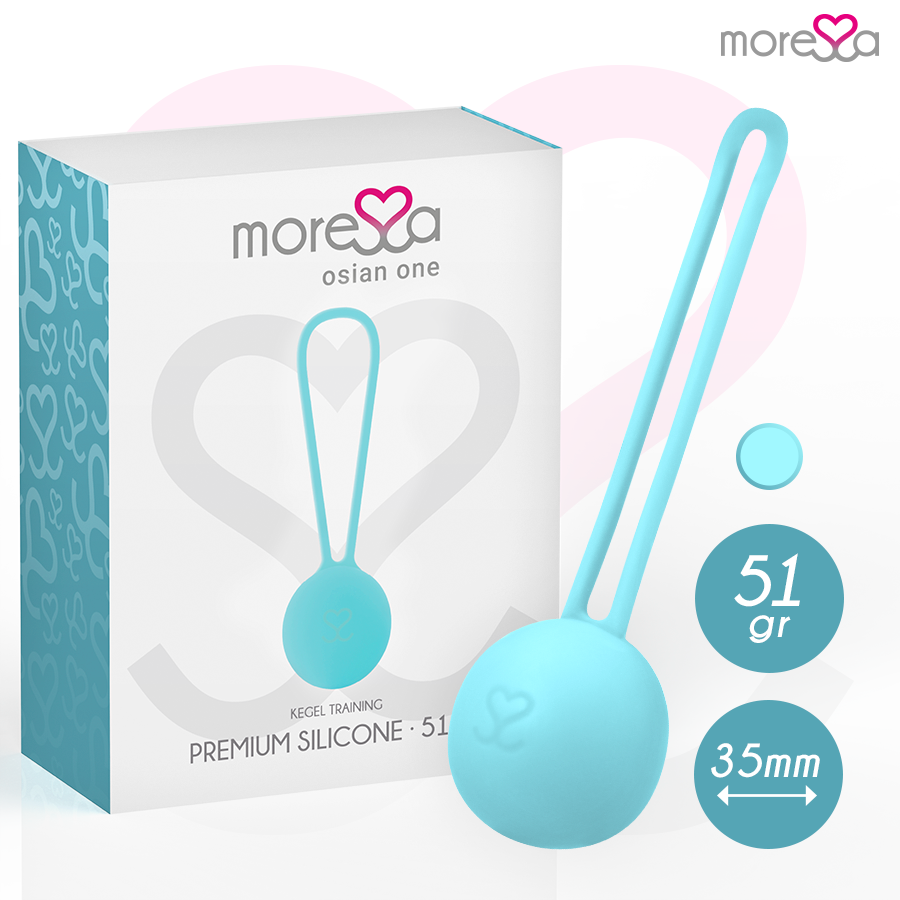 MORESSA - OSIAN ONE PREMIUM SILICONE TURCHESE - Secretroomsexyshop