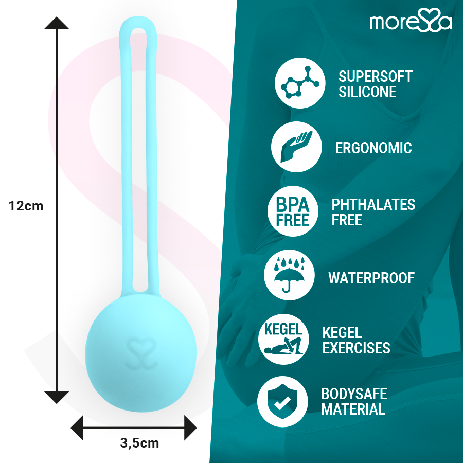 MORESSA - OSIAN ONE PREMIUM SILICONE TURCHESE - Secretroomsexyshop