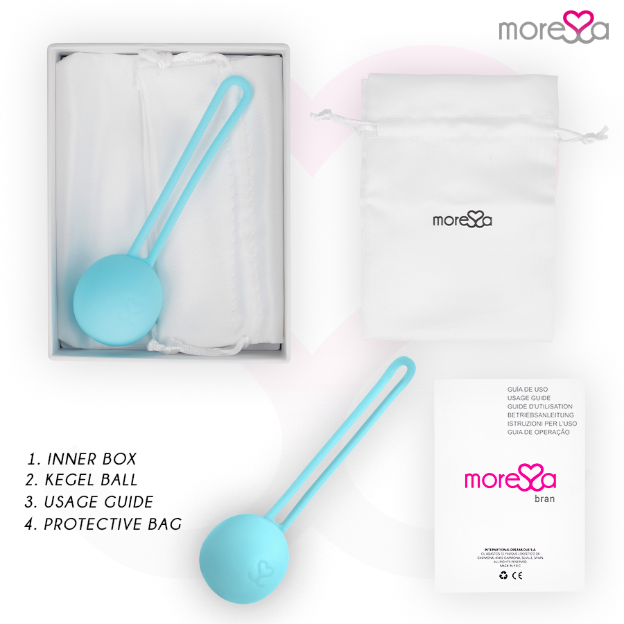 MORESSA - OSIAN ONE PREMIUM SILICONE TURCHESE - Secretroomsexyshop