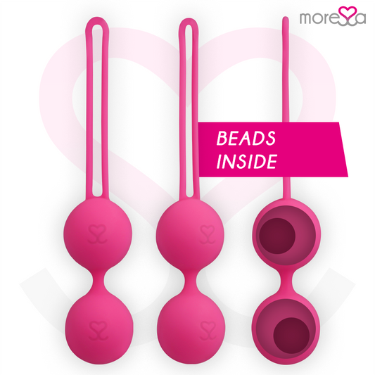 MORESSA - OSIAN TRE PREMIUM SILICONE ROSA - Secretroomsexyshop