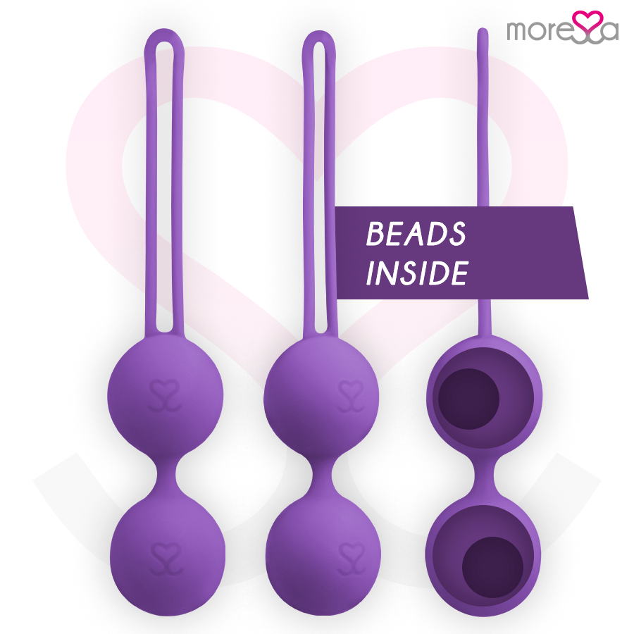 MORESSA - OSIAN DUE SILICONE PREMIUM LILLA - Secretroomsexyshop
