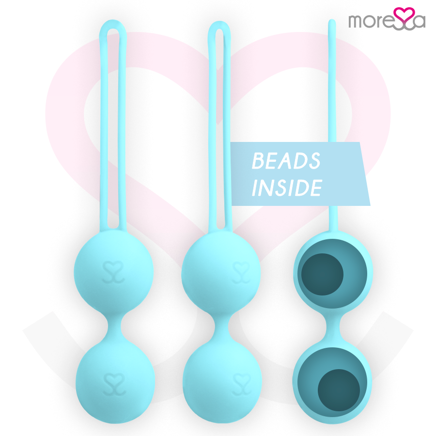 MORESSA - OSIAN DUE SILICONE PREMIUM TURCHESE - Secretroomsexyshop