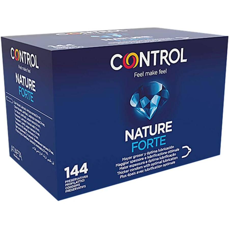 CONTROL - PRESERVATIVI NATURE FORTE 144 UNITÀ - Secretroomsexyshop