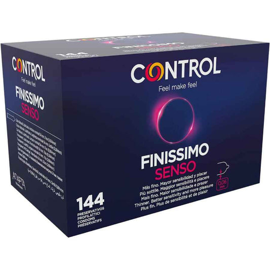 CONTROL - PRESERVATIVI FINISSIMO SENSO 144 UNITÀ - Secretroomsexyshop