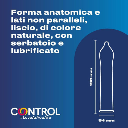 CONTROL - PRESERVATIVI NATURALI 144 UNITÀ - Secretroomsexyshop