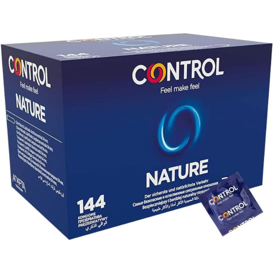CONTROL - PRESERVATIVI NATURALI 144 UNITÀ - Secretroomsexyshop