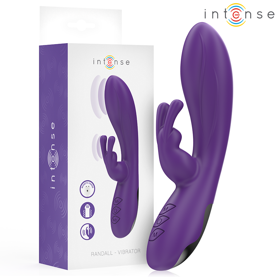 INTENSE - VIBRATORE RANDALL RABBIT 10 VIBRAZIONI VIOLA