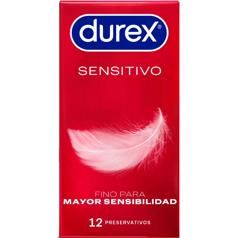 DUREX - PRESERVATIVI SENSITIVE 12 UNITÀ - Secretroomsexyshop