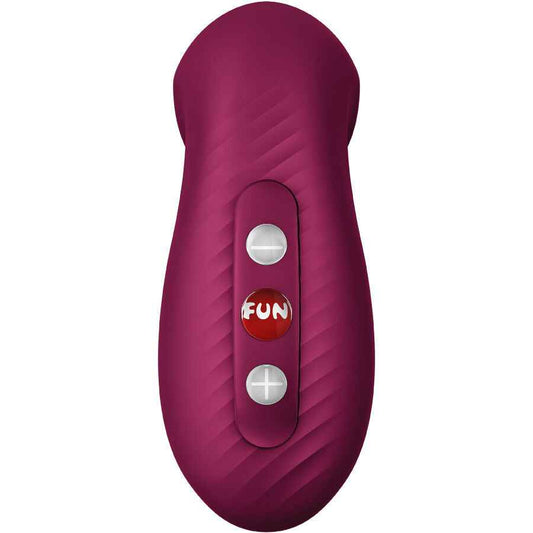 FUN FACTORY - VIBRATORE DESIRE AIR PULSE ROSSO VINO