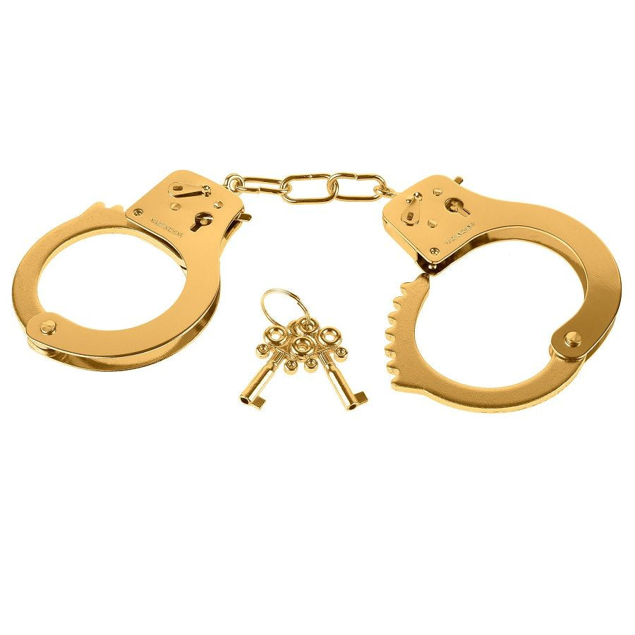 FETISH FANTASY GOLD - METAL CUFFS - 2