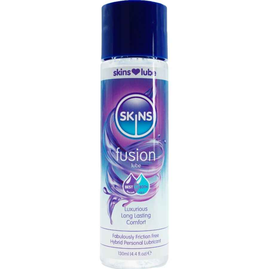 SKINS - FUSION LUBRIFICANTE IBRIDO A BASE DI ACQUA E SILICONE 130 ML