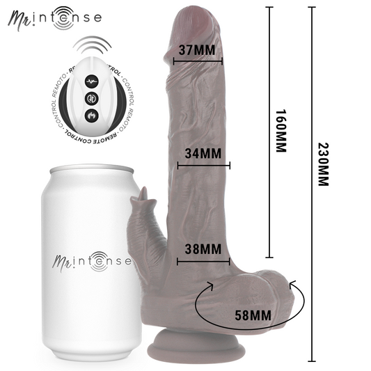 MR INTENSE - MORGAN PENE REALISTICO TELECOMANDO 23 CM -O- 3,5 CM