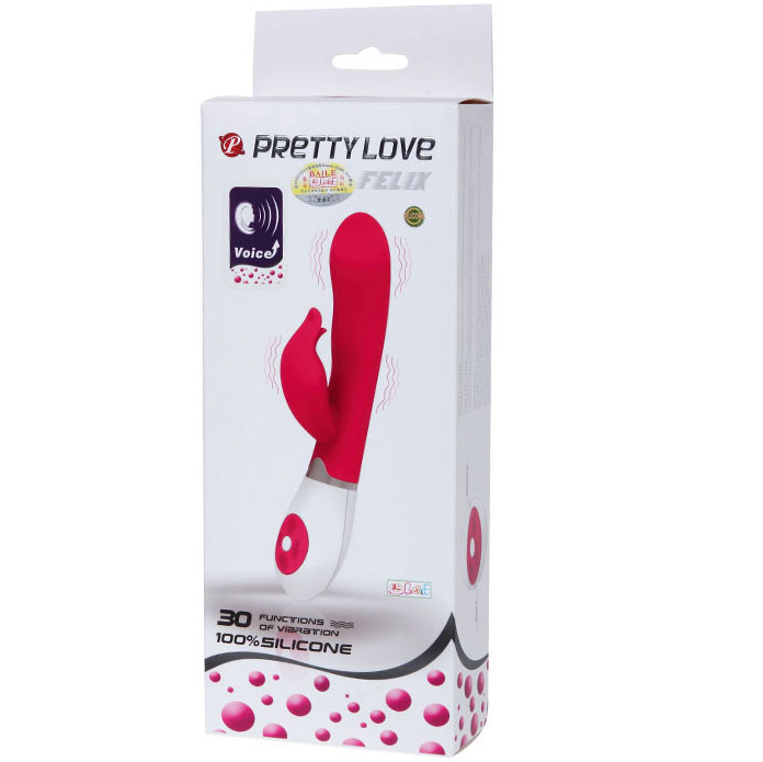 PRETTY LOVE - FLIRTATION FELIX WITH VOICE VIBRATION - 2
