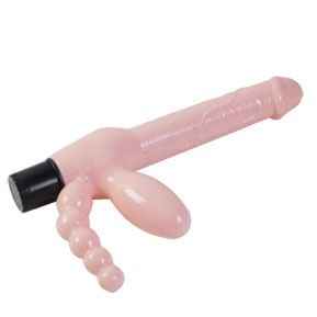 BAILE - IMBRAGATURA SENZA CORDA TPR CON VIBRAZIONE E STIMOLAZIONE ANALE 25.4 CM - Secretroomsexyshop