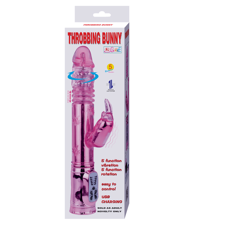 BAILE - ROTATORE RAMPANTE ROSA CONIGLIETTO PULSANTE - Secretroomsexyshop