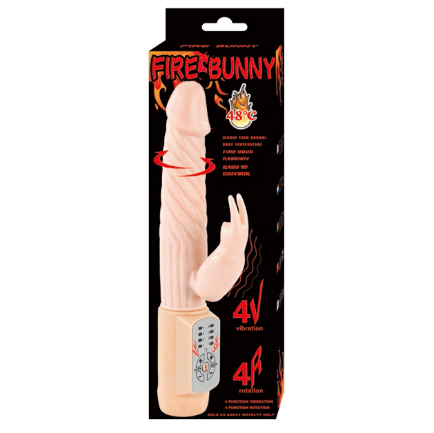 BAILE - ROTATORE CONIGLIETTO DI FUOCO CON SISTEMA DI FUOCO - Secretroomsexyshop