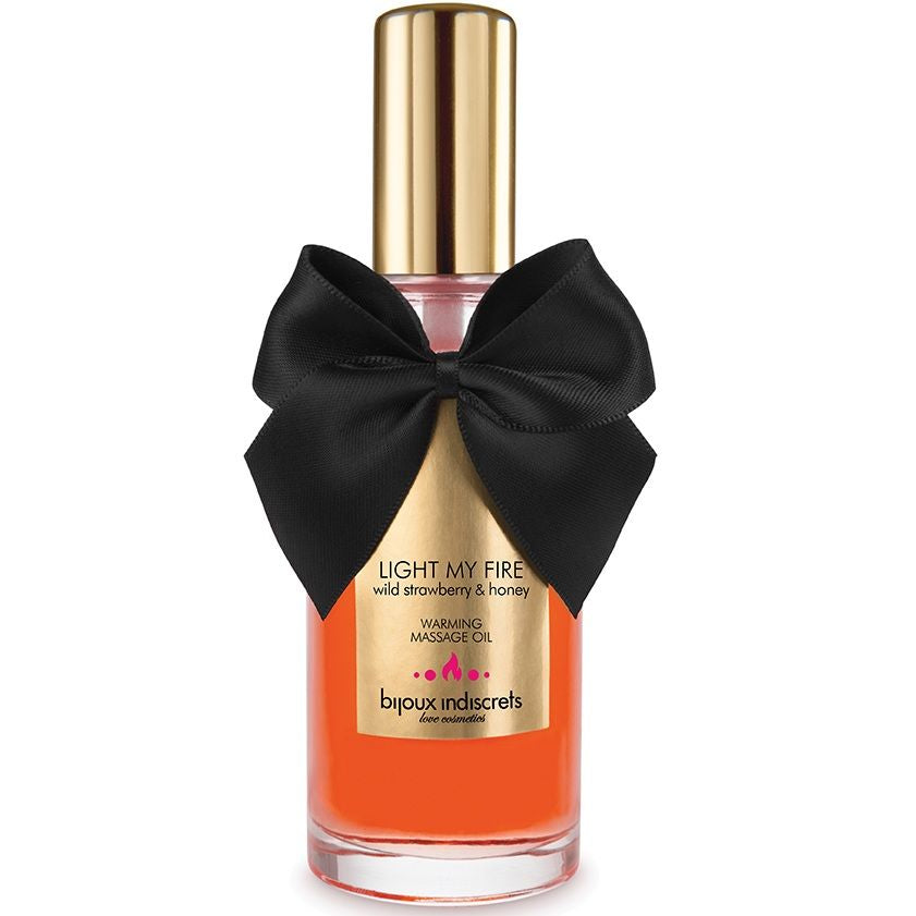 BIJOUX - MASSAGE OIL HEAT EFFECT STRAWBERRY AROMA - 2
