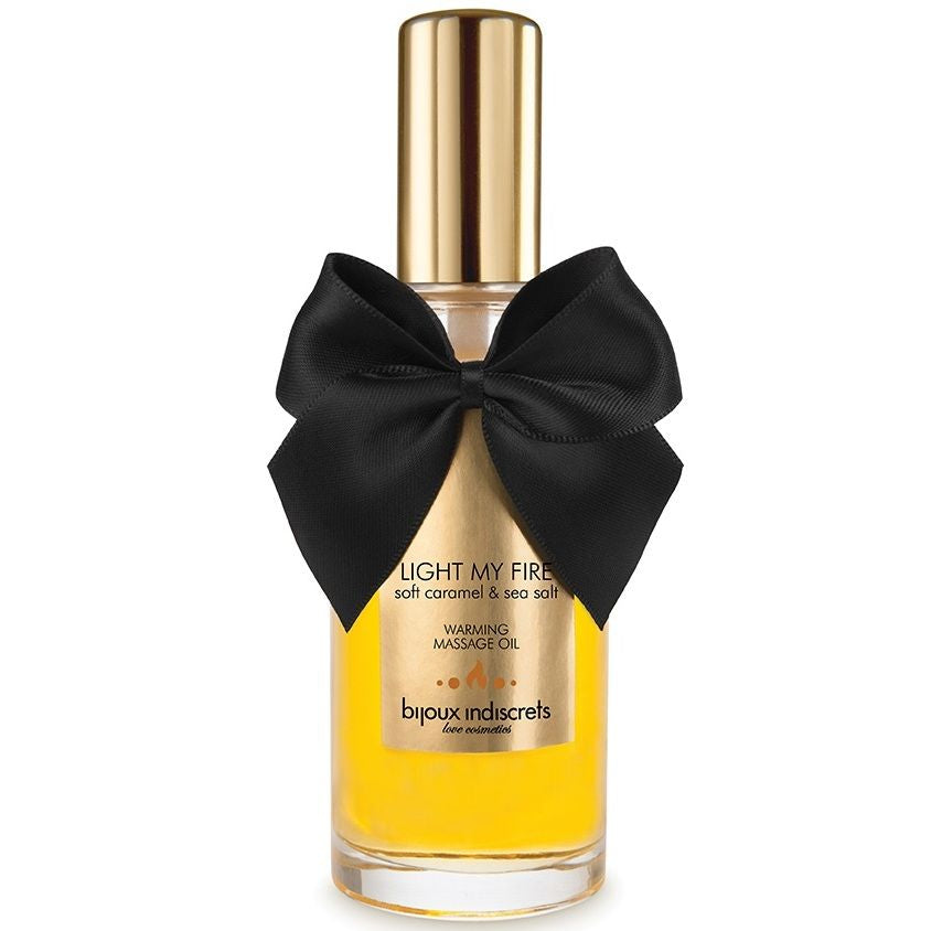 BIJOUX - MASSAGE OIL HEAT EFFECT CARAMEL AROMA - 2