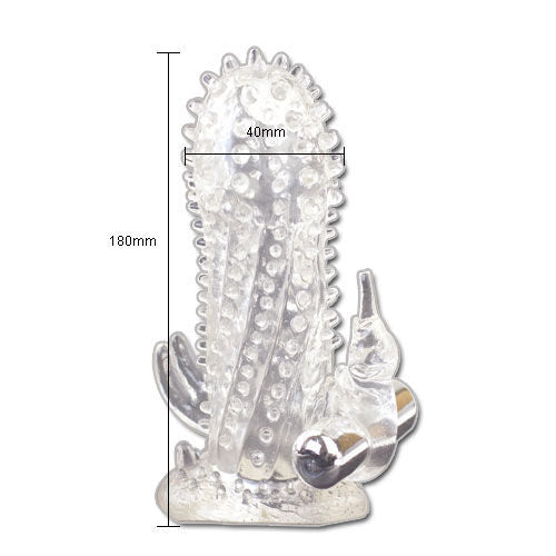 BAILE - BRAVE MAN RABBIT VIBRATOR PENIS EXTENSION - 3