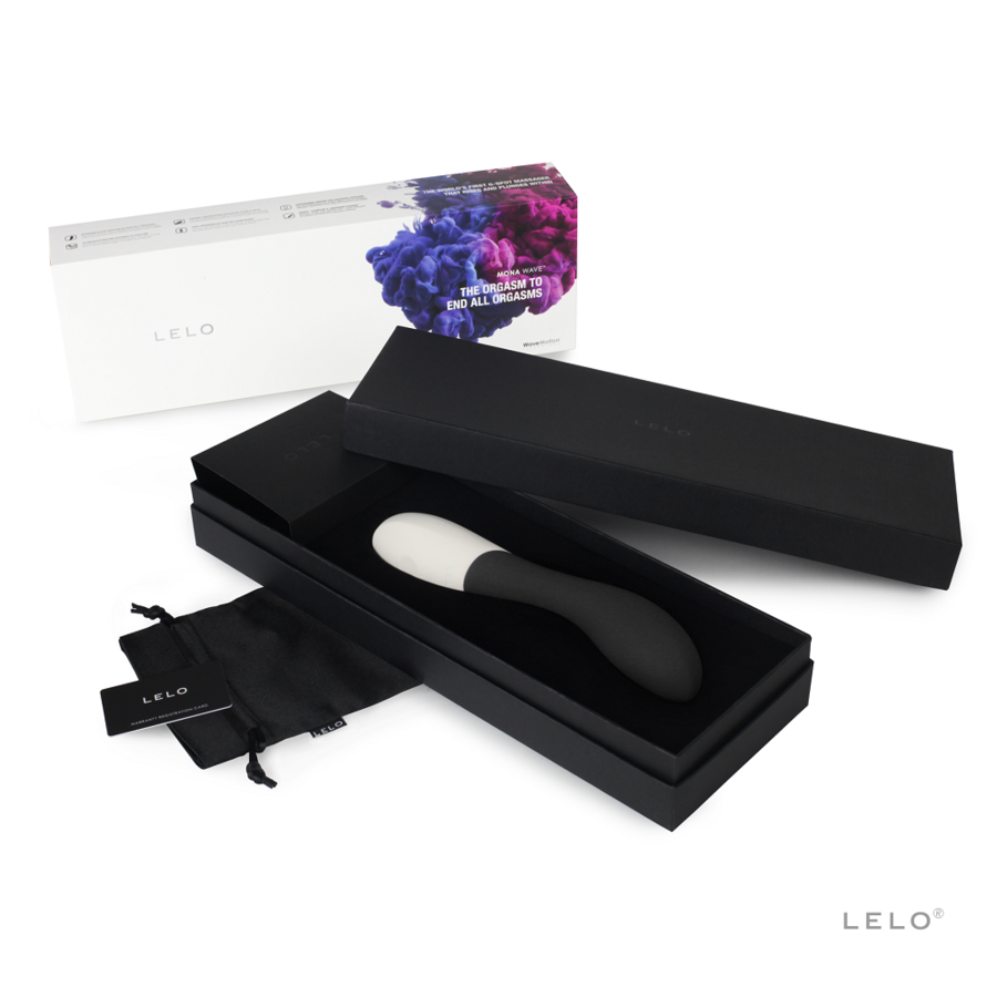 LELO - MONA WAVE BLACK VIBRATOR - 3