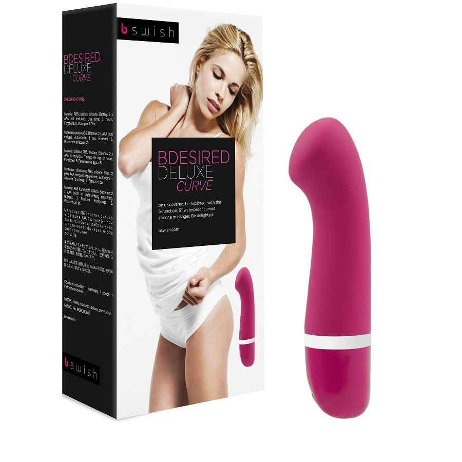 B SWISH - BDESIRED DELUXE CURVA ROSA - Secretroomsexyshop