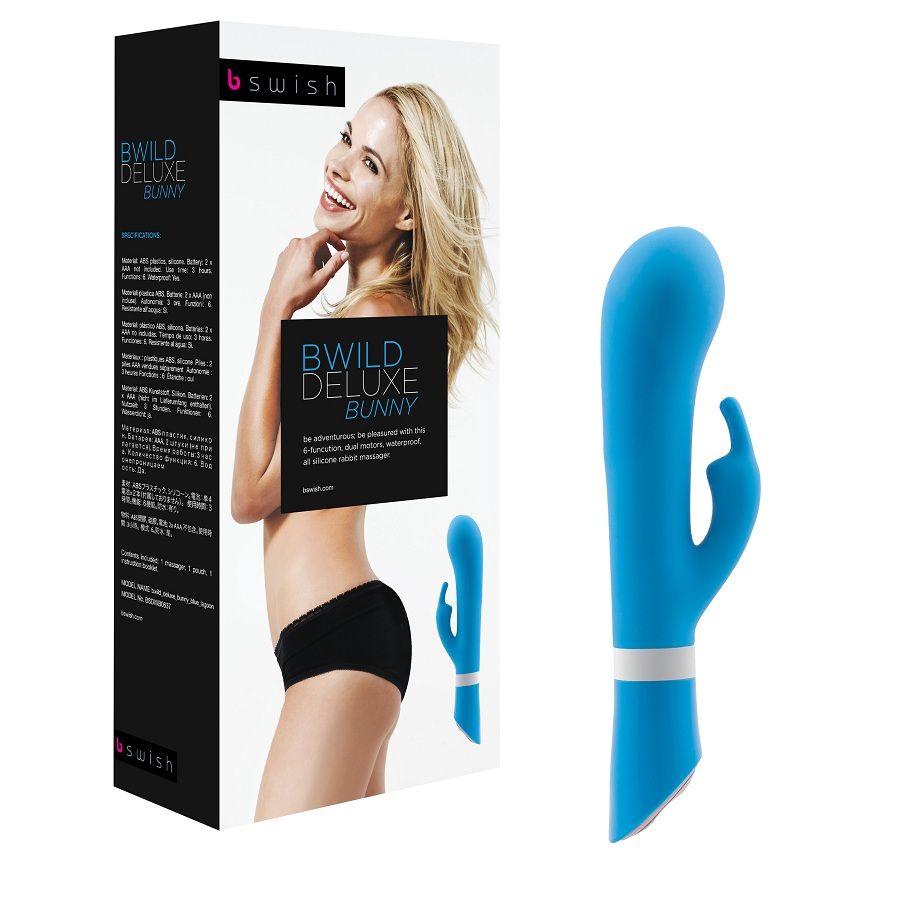 B SWISH - BWILD DELUXE BUNNY RABBIT VIBRATOR JADE - 5
