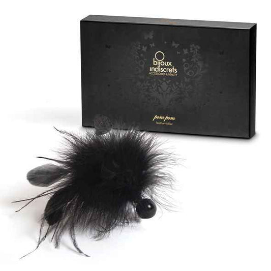 BIJOUX - SPOLVERINO IN PIUMA POM POM - Secretroomsexyshop