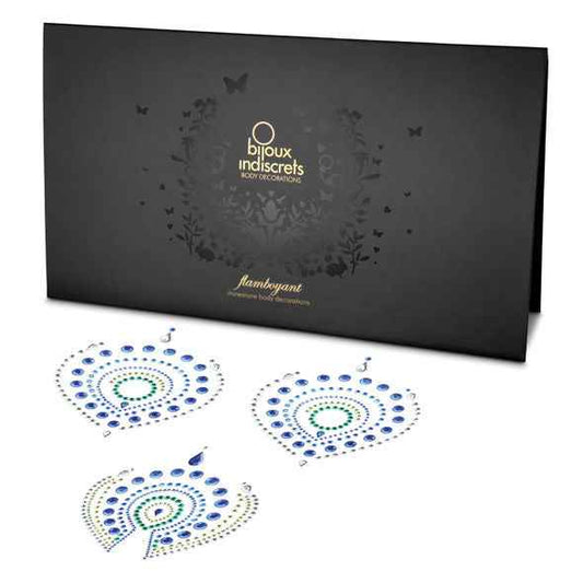 BIJOUX - INDISCRETI FLAMBOYANT BLU&VERDE - Secretroomsexyshop