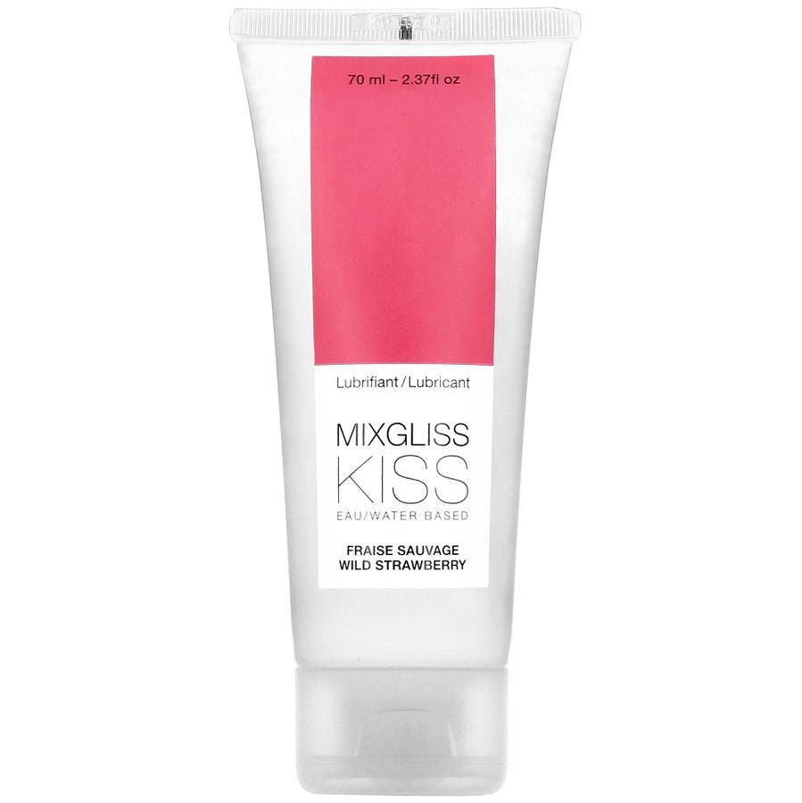 MIXGLISS - LUBRIFICANTE A BASE ACQUA GUSTO FRAGOLA 70 ML - Secretroomsexyshop