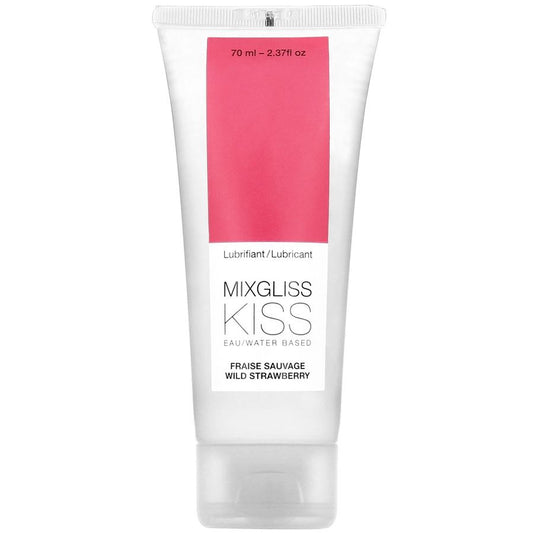 MIXGLISS - LUBRIFICANTE A BASE ACQUA GUSTO FRAGOLA 70 ML - Secretroomsexyshop