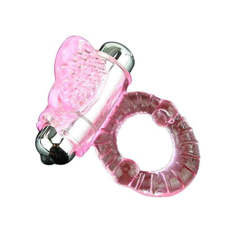 BAILE - ANELLO DOLCE ABS 10 RITMI ANELLO VIBRATORE PENE ROSA - Secretroomsexyshop