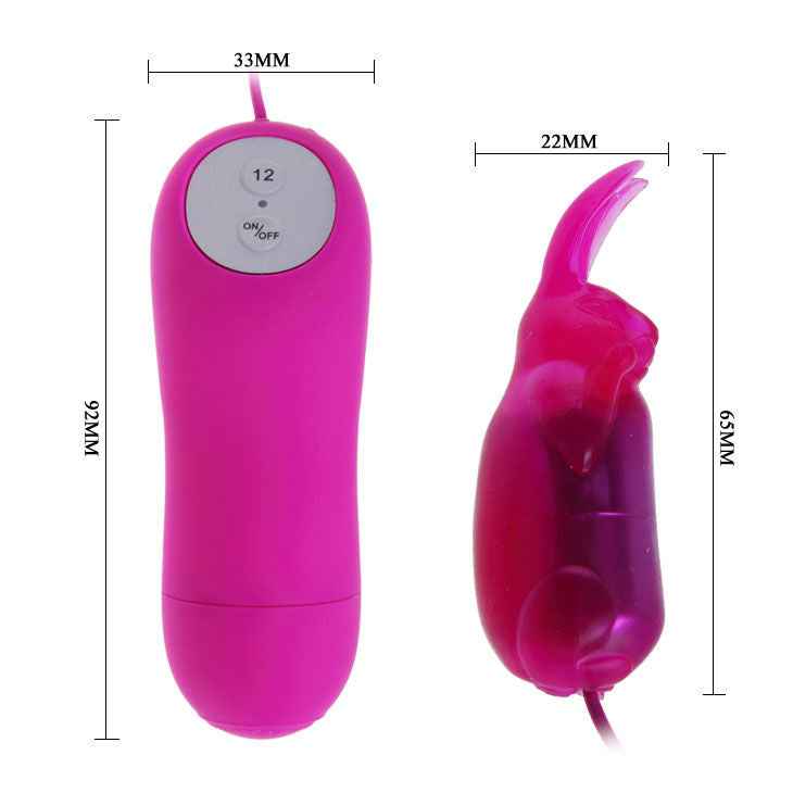 BAILE - SIMPATICO VIBRATORE CONIGLIETTO SEGRETO 12 VELOCIT - Secretroomsexyshop