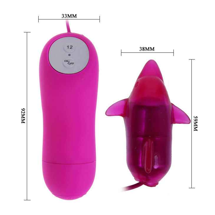BAILE - SIMPATICO VIBRATORE DOLFIN SEGRETO 12V - Secretroomsexyshop