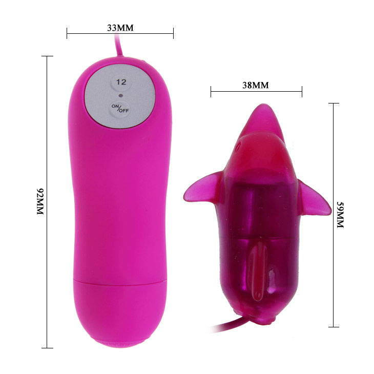 BAILE - CUTE SECRET DOLFIN VIBRATOR 12V - 4