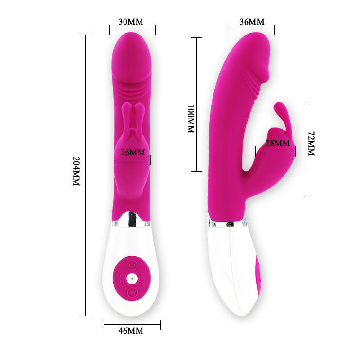 PRETTY LOVE - FLIRTATION VIBRATOR WITH RABBIT GENE - 5