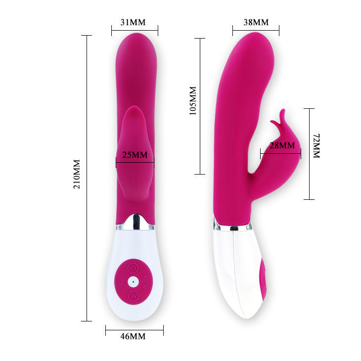 PRETTY LOVE - FLIRTATION VIBRATORE CON STIMOLATORE FELIX - Secretroomsexyshop