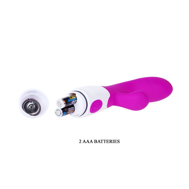 PRETTY LOVE - FLIRTATION ALVIS VIBRATOR WITH CLITORIS STIMULATOR - 4