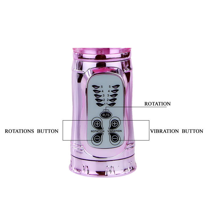 BAILE - ROTATORE RAMPANTE ROSA CONIGLIETTO PULSANTE - Secretroomsexyshop