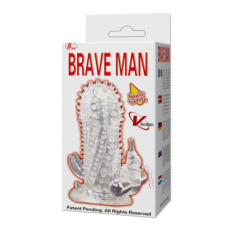 BAILE - ESTENSIONE DEL PENE VIBRATORE BRAVE MAN RABBIT - Secretroomsexyshop