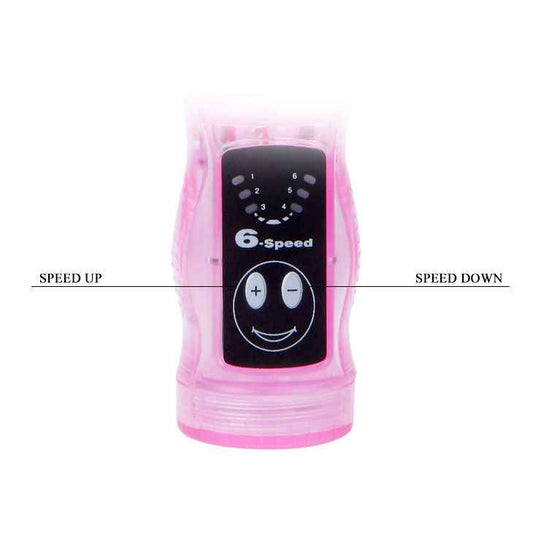 BAILE - VIBRATORE FLESSIBILE CON STIMOLATORE ANALE - Secretroomsexyshop