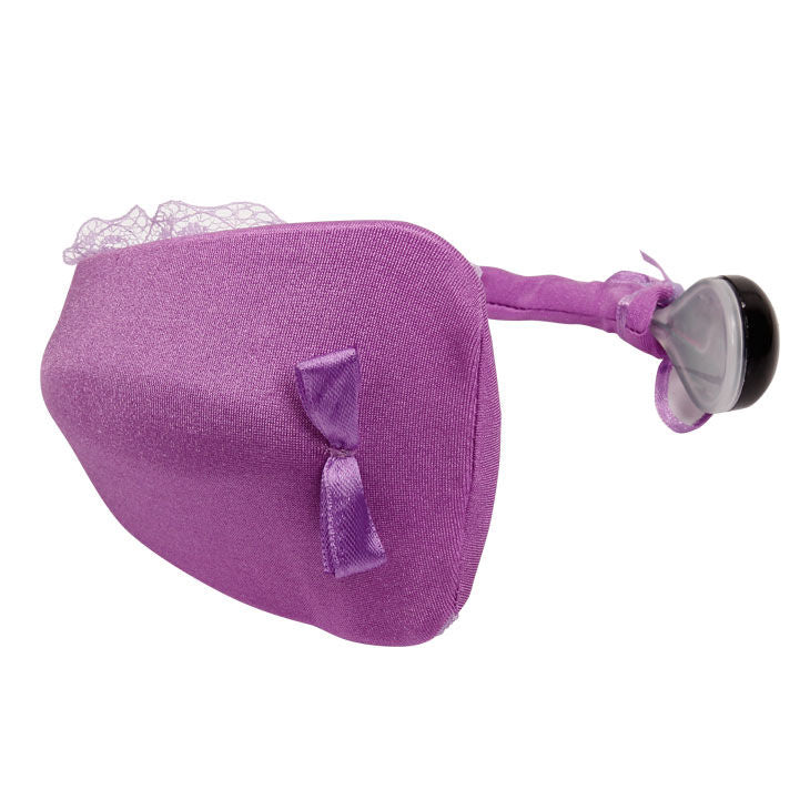 BAILE - THONG WITH VIBRATOR WITH LILAC REMOTE CONTROL - 3