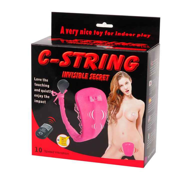BAILE - PERIZOMA CON VIBRATORE CON TELECOMANDO LILLA - Secretroomsexyshop