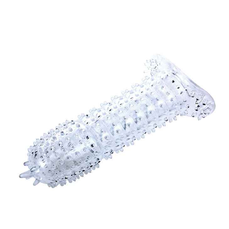 BAILE - GUAINA PER PENE CON PUNTI DI STIMOLAZIONE VIOLA 14 CM - Secretroomsexyshop