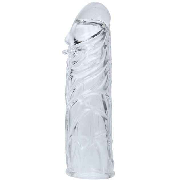BAILE - COPERTURA PENE IN SILICONE TRASPARENTE 13 CM - Secretroomsexyshop