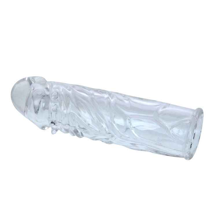 BAILE - COPERTURA PENE IN SILICONE TRASPARENTE 13 CM - Secretroomsexyshop
