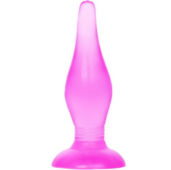 BAILE - LILAC SOFT TOUCH ANAL PLUG 14.2 CM - 4