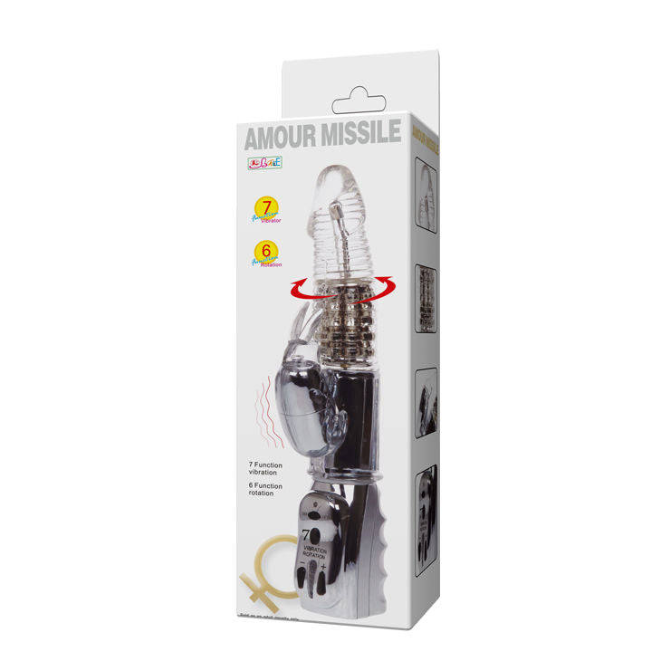 BAILE - AMOUR MISSILE TRANSPARENT ROTATOR 26.5 CM - 8