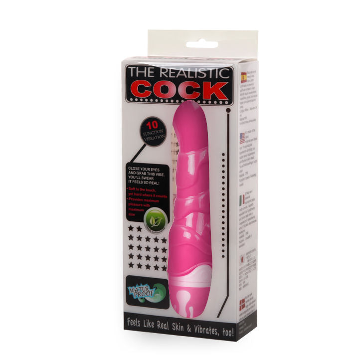 BAILE - THE REALISTIC COCK PINK 21.8 CM - 6