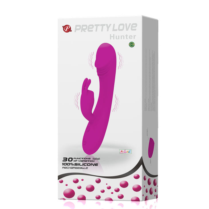 PRETTY LOVE - SMART VIBRATOR WITH RABBIT 30 HUNTER MODES - 9