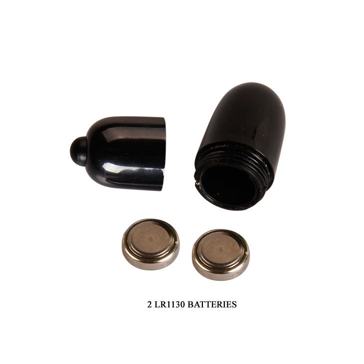 PRETTY LOVE - BERTRAM BLACK VIBRATOR RING - 7